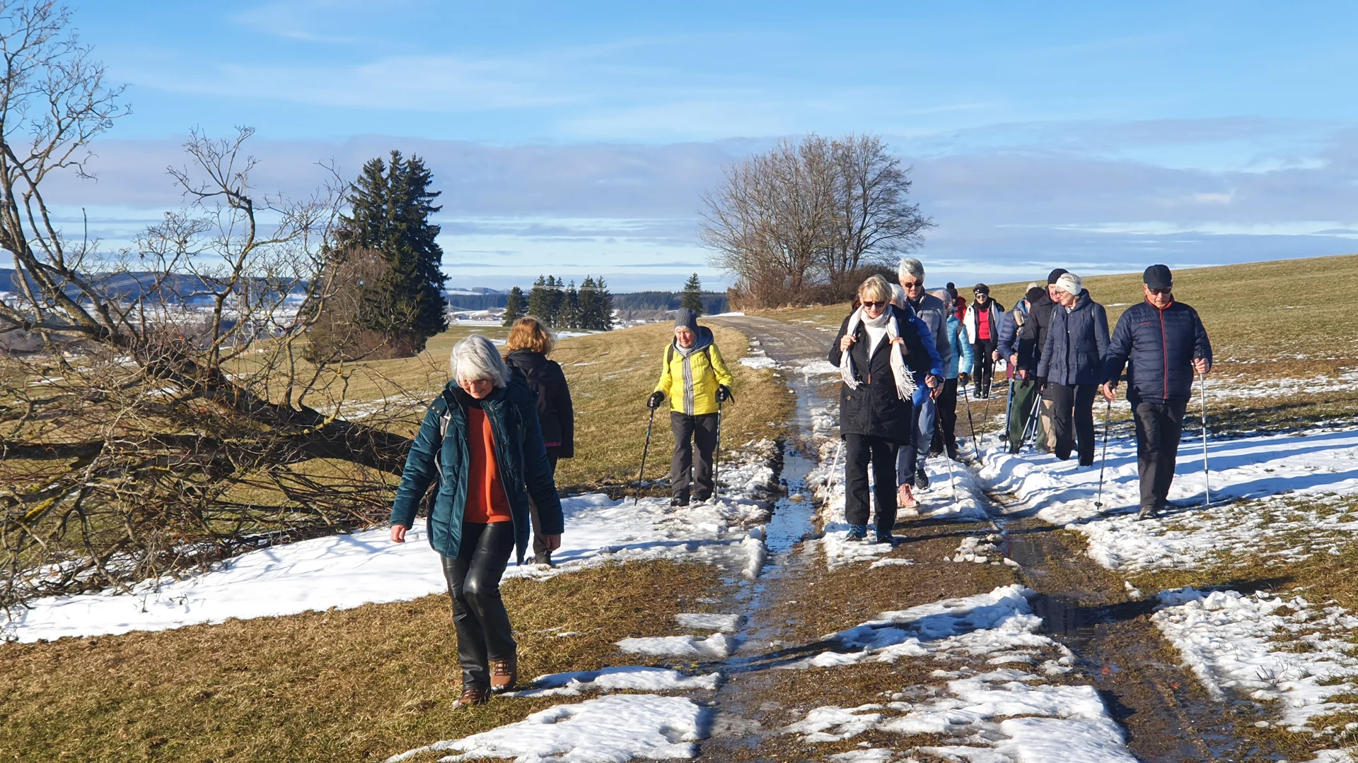 Wenig Schnee aber viel Sicht | © DAV/Werner Létang