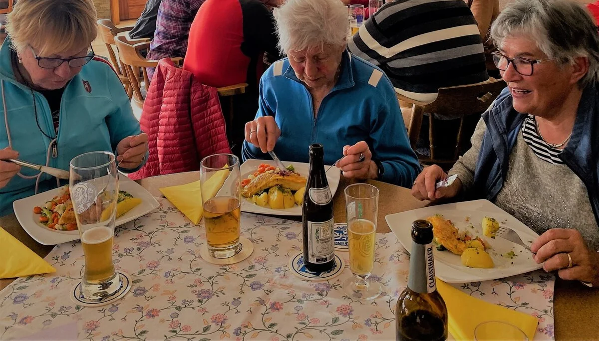 Leckeres Essen im Hartenthaler Hof | © DAV/Ursula Klimm