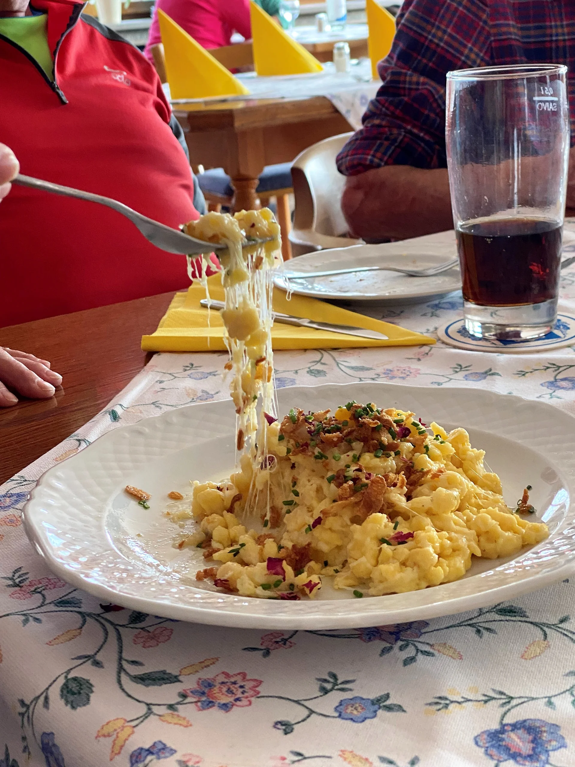 Allgäuer Spezialität: Kässpatzen | © DAV/Ursula Klimm