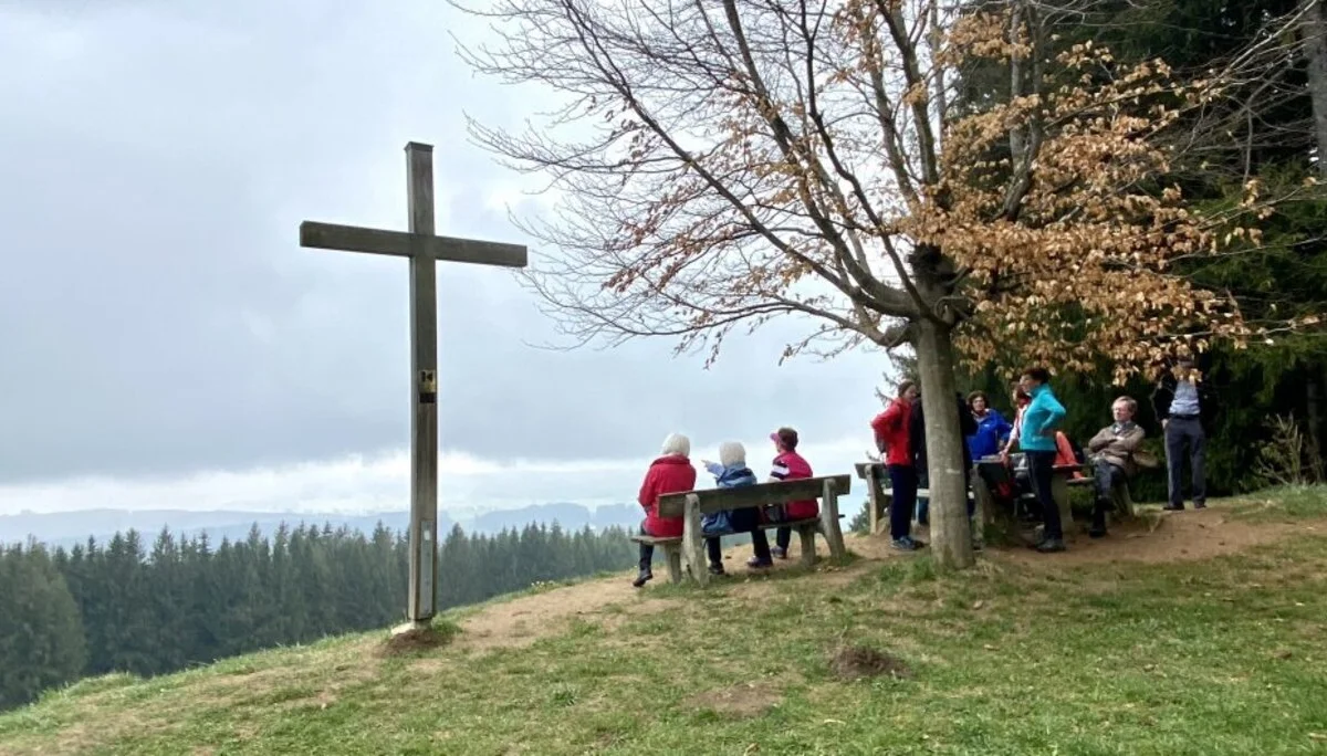 Bergkreuz "Buffernandl" am Auerberg | © DAV/Ursula Klimm