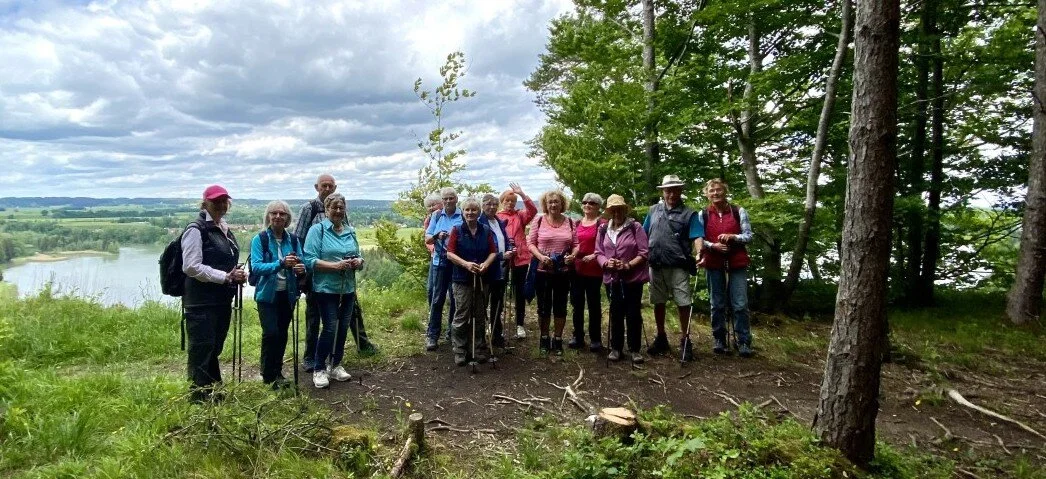 Gruppenfoto mit Lechblick | © DAV/Ursula Klimm