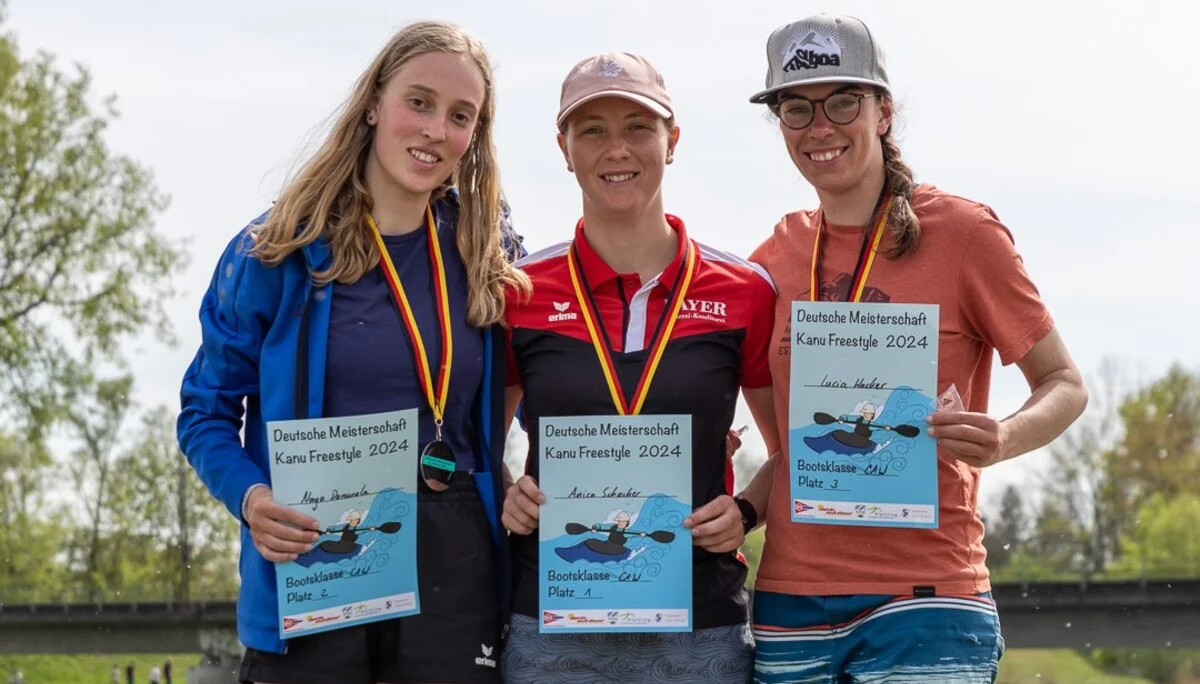 Siegerehrung Lucia Hacker | © Rüdiger Hauser