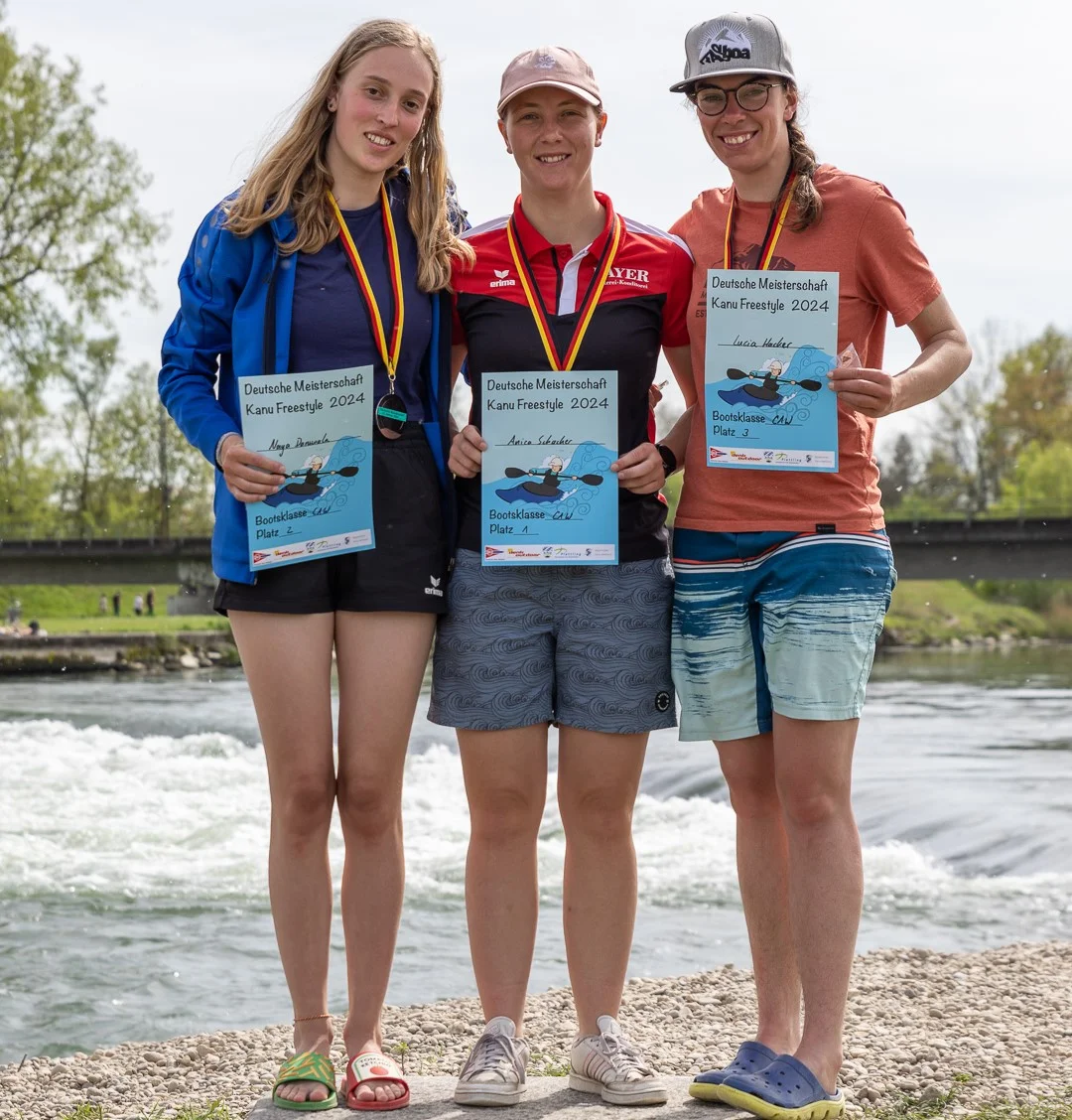 Siegerehrung Lucia Hacker | © Rüdiger Hauser