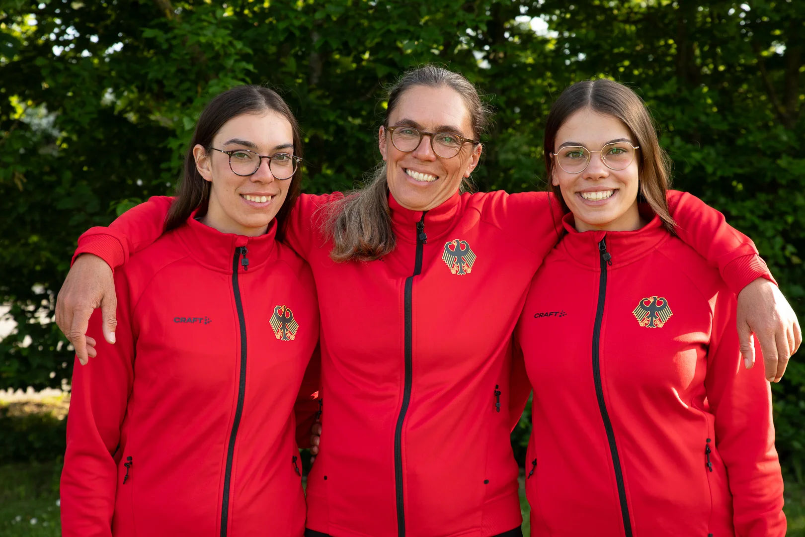 Lucia, Andrea und Sonja Hacker | © Rüdiger Hauser