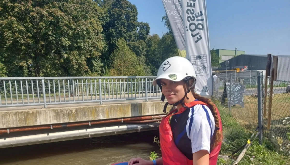 Sonja am Start | © Rüdiger Hauser