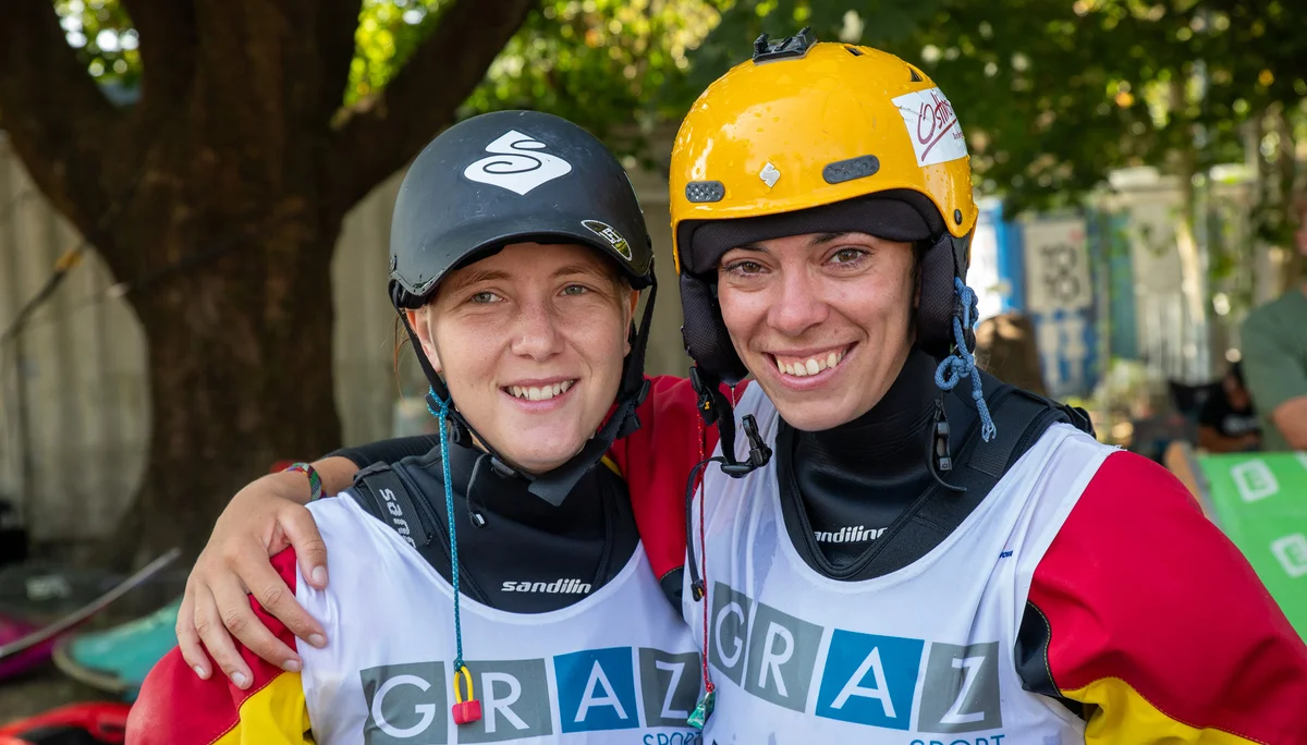 Lucia mit der 3. Platzierten | © Rüdiger Hauser