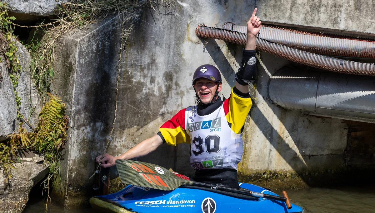Sebastian vor Finallauf | © Rüdiger Hauser