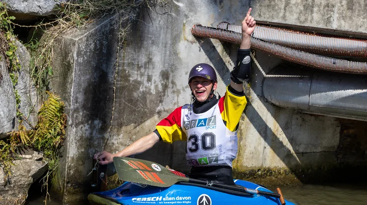 Sebastian vor Finallauf | © Rüdiger Hauser