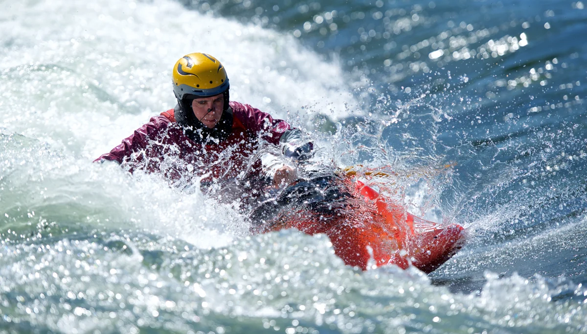 Andrea Hackler beim Training | © Jörg Lühmann