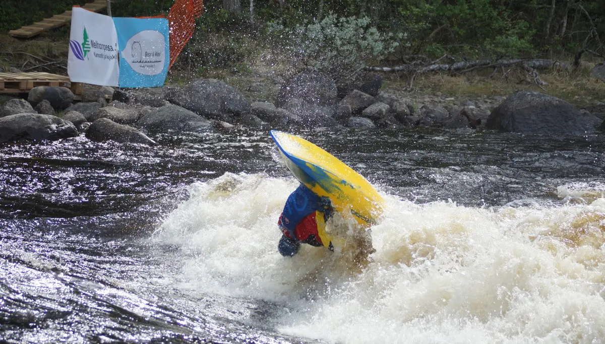 Kanu Freestyle EM in Finnland - Trainingseinheit | © Andrea Hacker