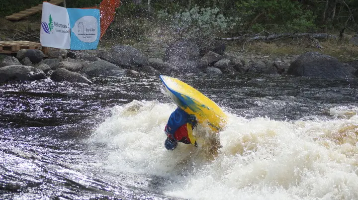 Kanu Freestyle EM in Finnland - Trainingseinheit | © Andrea Hacker