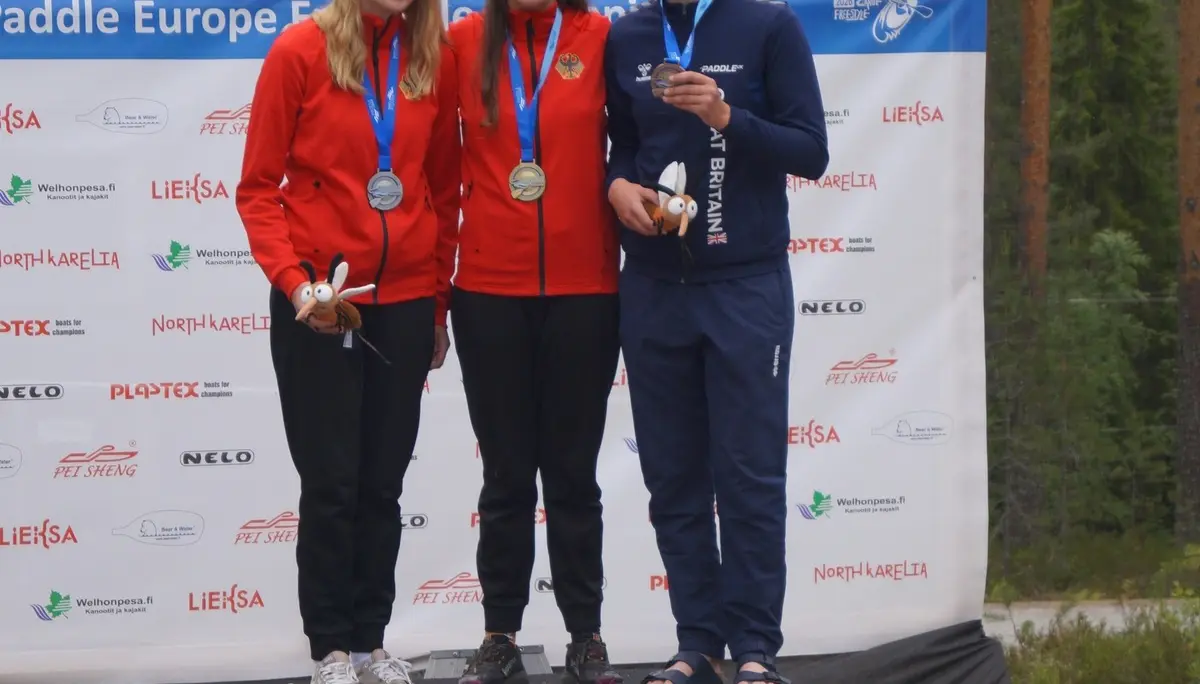 Lucia Hacker - Kanu Freestyle EM in Finnland | © Tanja Barwich