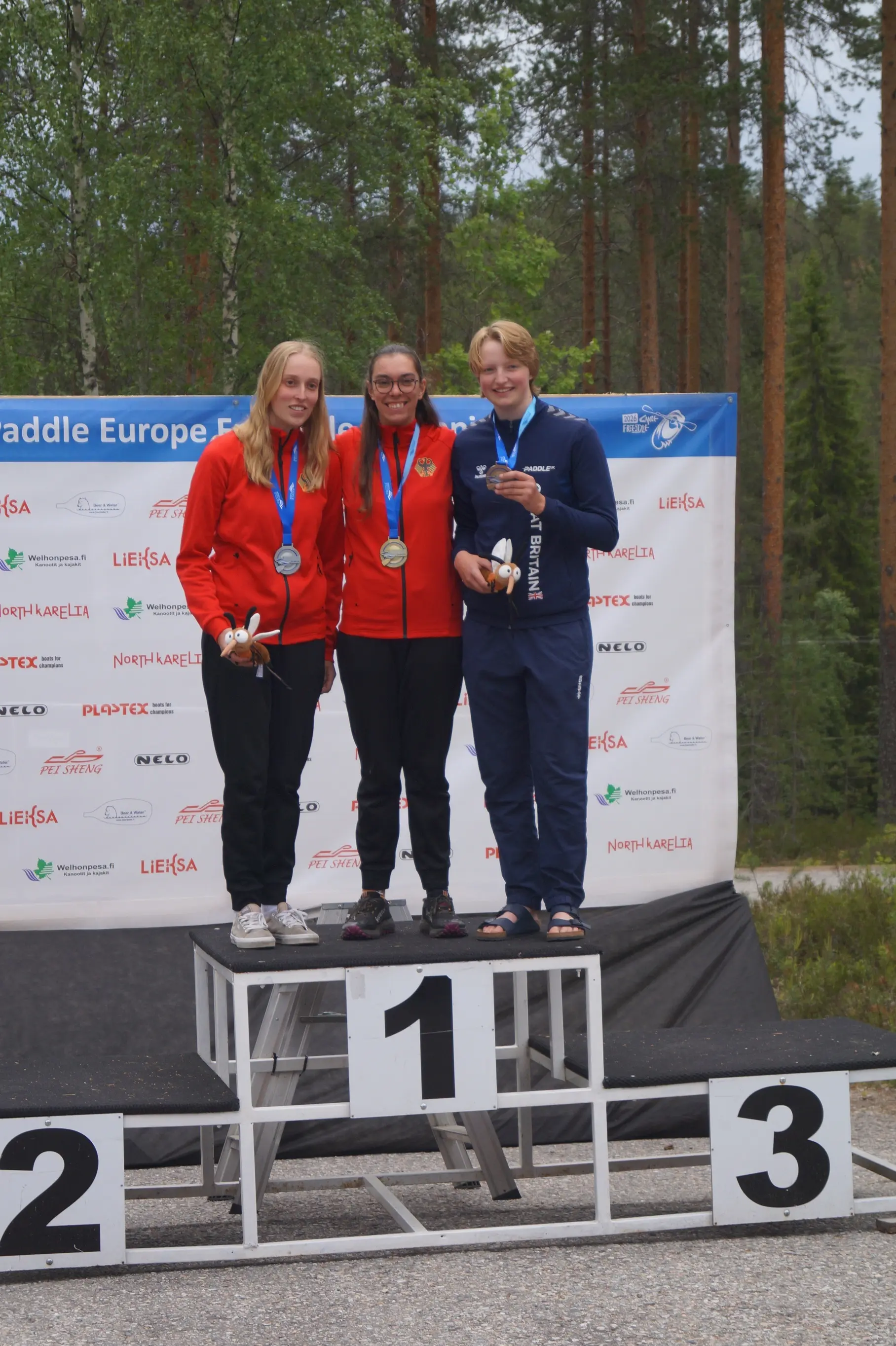 Lucia Hacker - Kanu Freestyle EM in Finnland | © Tanja Barwich