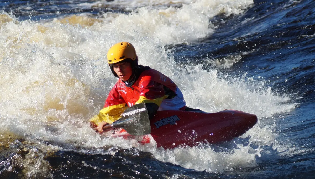 Lucia Hacker - Kanu Freestyle EM in Finnland | © Tanja Barwich