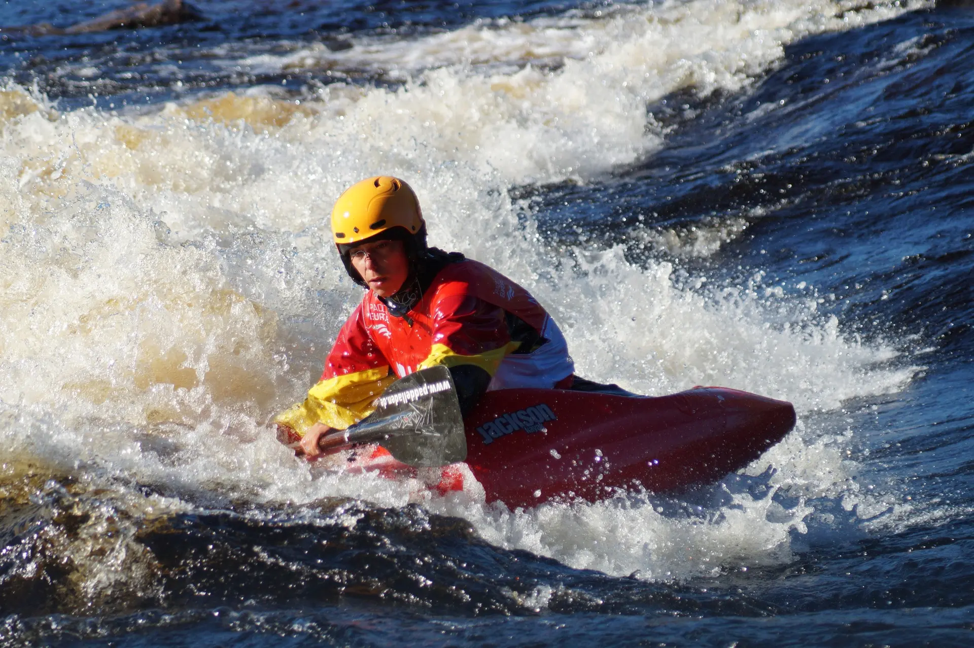 Lucia Hacker - Kanu Freestyle EM in Finnland | © Tanja Barwich