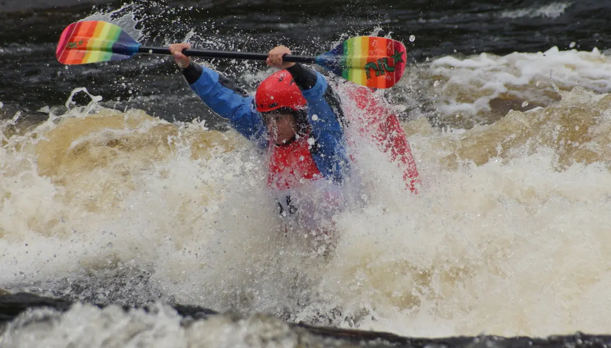 Sonja Hacker - Kanu Freestyle EM in Finnland | © Andrea Hacker