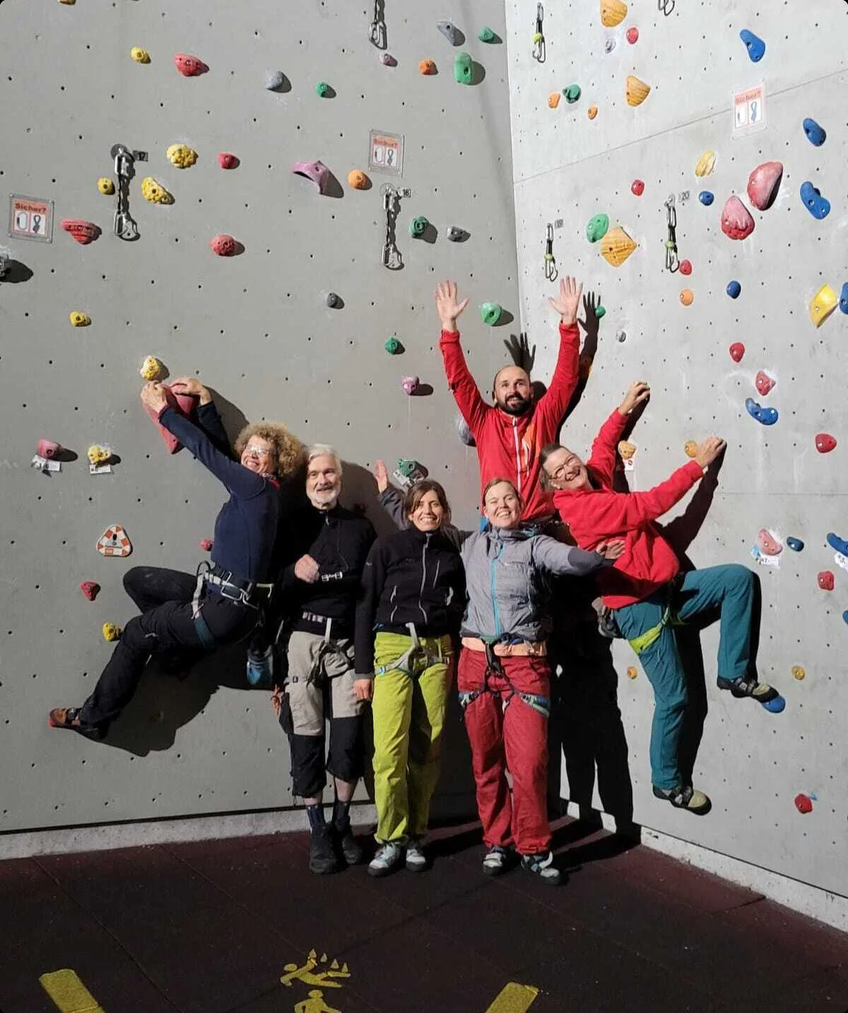 Klettern am Turm | © DAV/Inge Förster