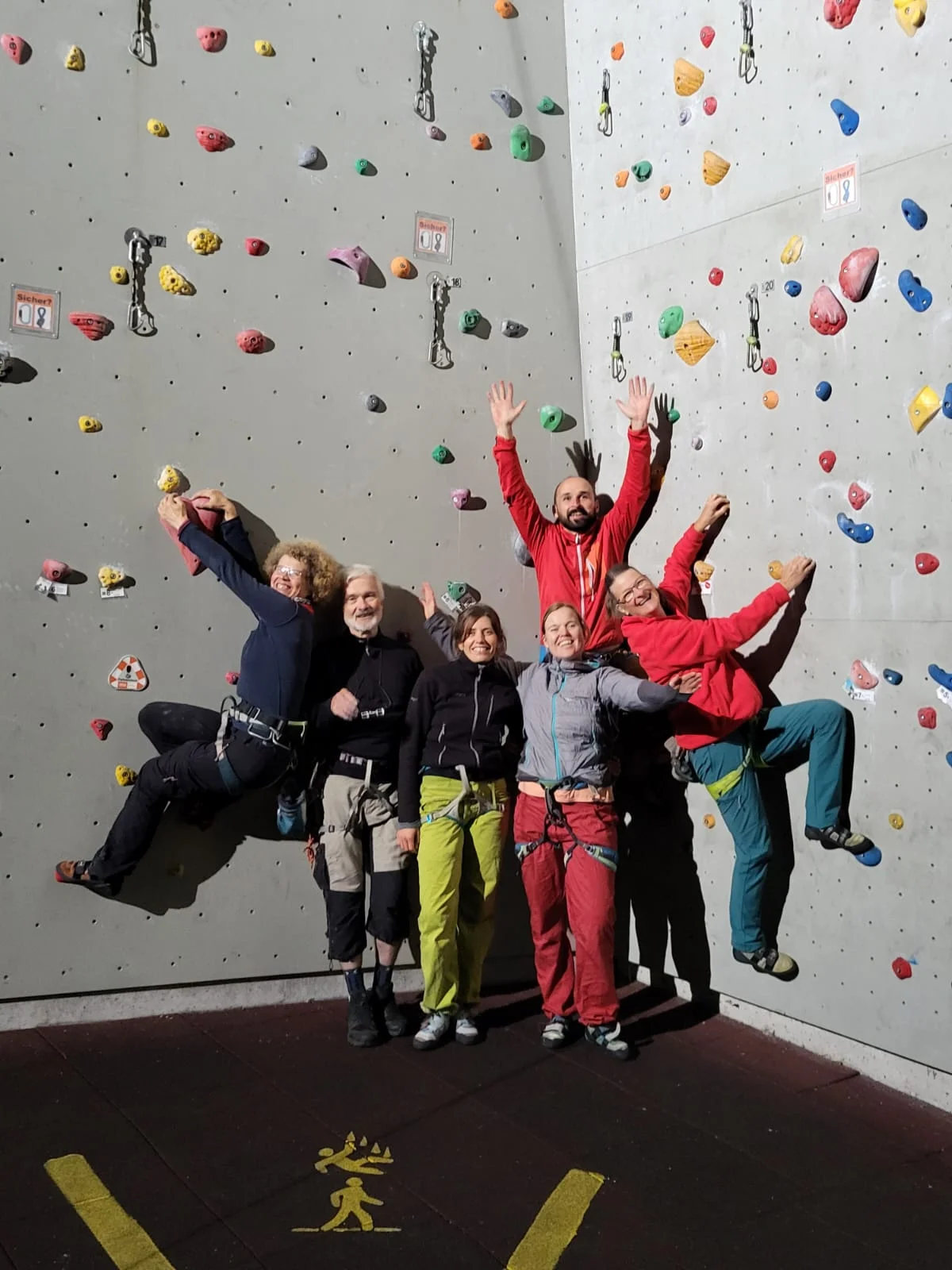 Klettern am Turm | © DAV/Inge Förster