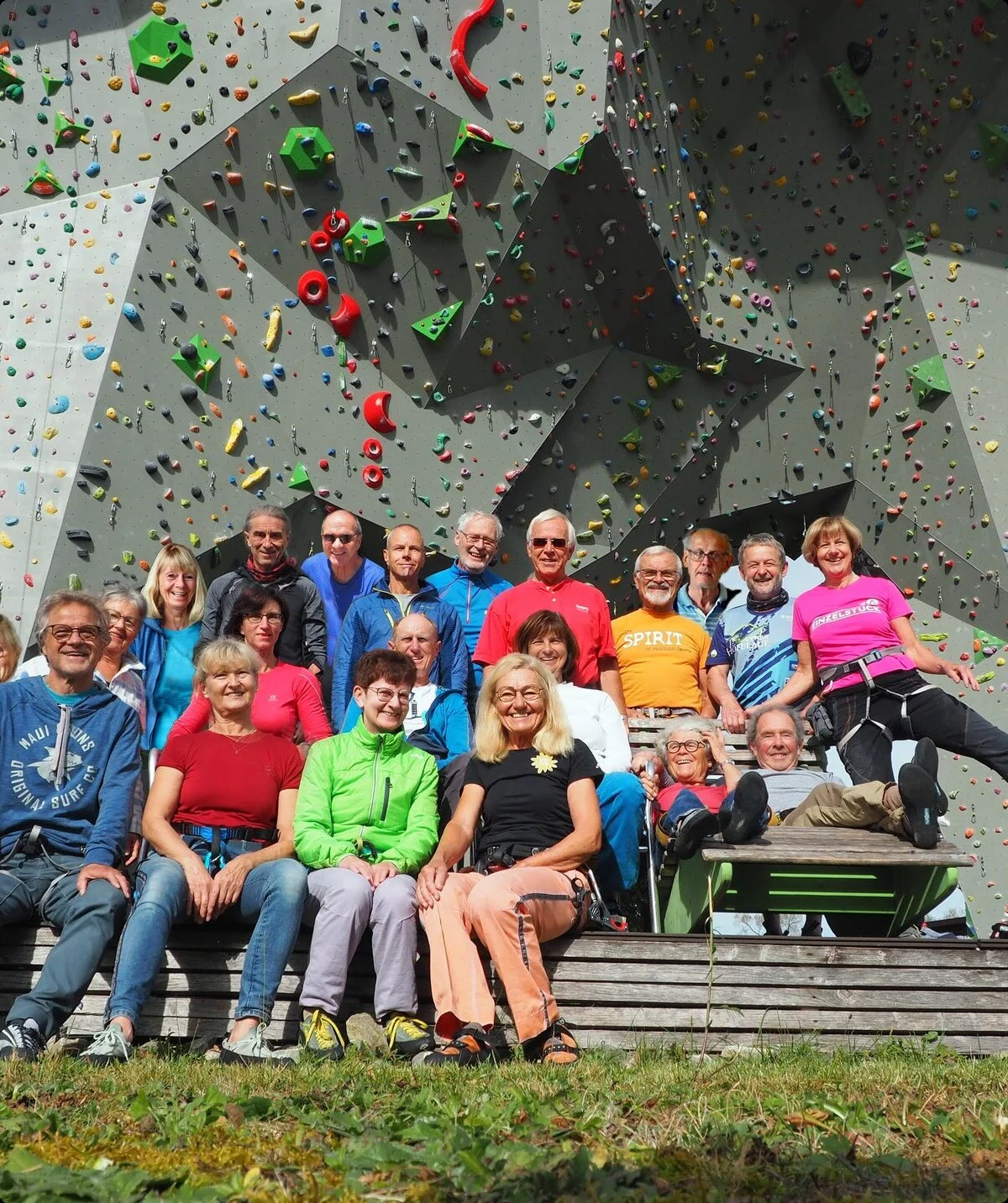 Gruppenfoto Mittwochkletterer | © DAV/Ulrich Beer