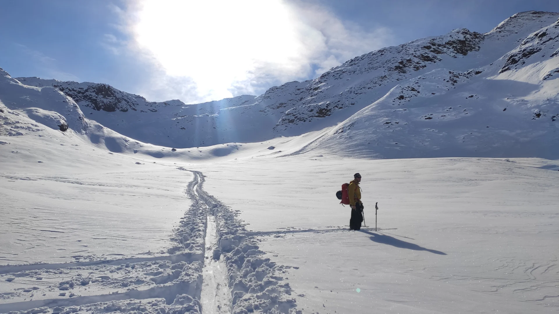 Sonne und Schnee pur | © DAV/Marvin Hausmann