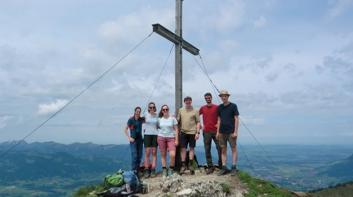 Gipfelfoto Entschenkopf | © DAV/Felizitas Steuer
