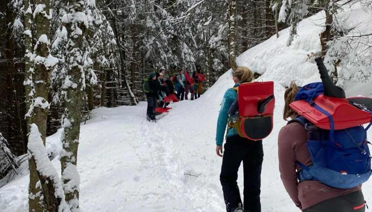 Gruppe 2 Schneewandern | © DAV/Joseph Hirsch