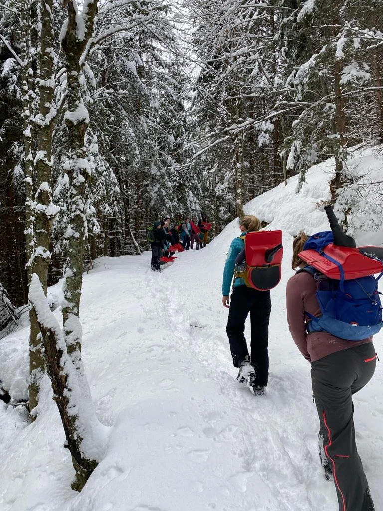 Gruppe 2 Schneewandern | © DAV/Joseph Hirsch