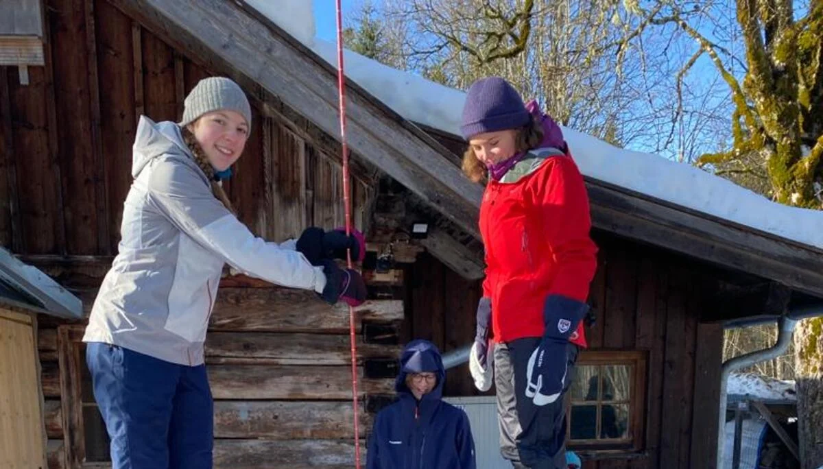 LVS-Training mit Jugendleiterin | © DAV/Joseph Hirsch