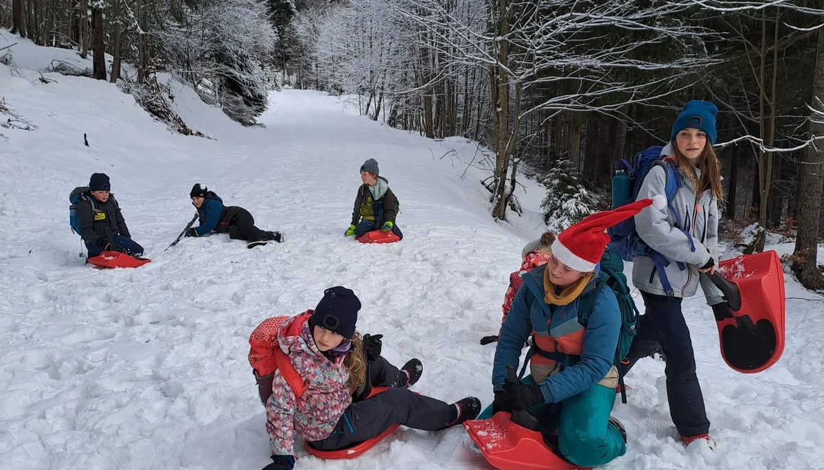 Gruppe 1 Schneewanderung | © DAV/Joseph Hirsch