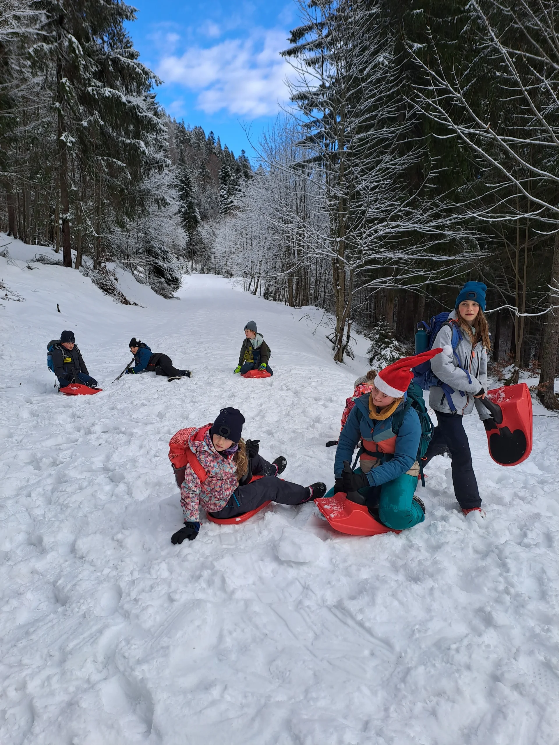 Gruppe 1 Schneewanderung | © DAV/Joseph Hirsch