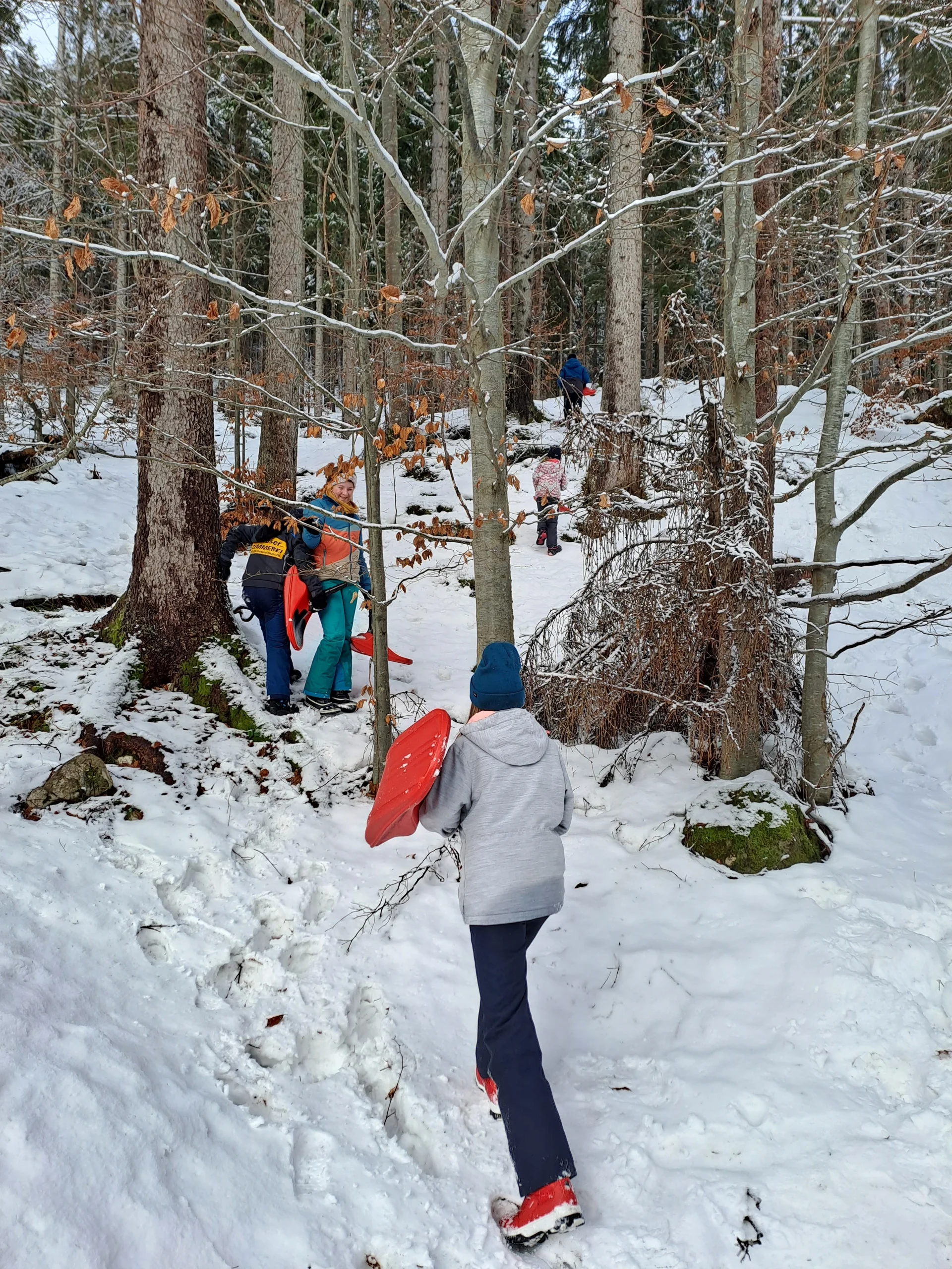 Gruppe 1 Zipfelbob Hang | © DAV/Joseph Hirsch