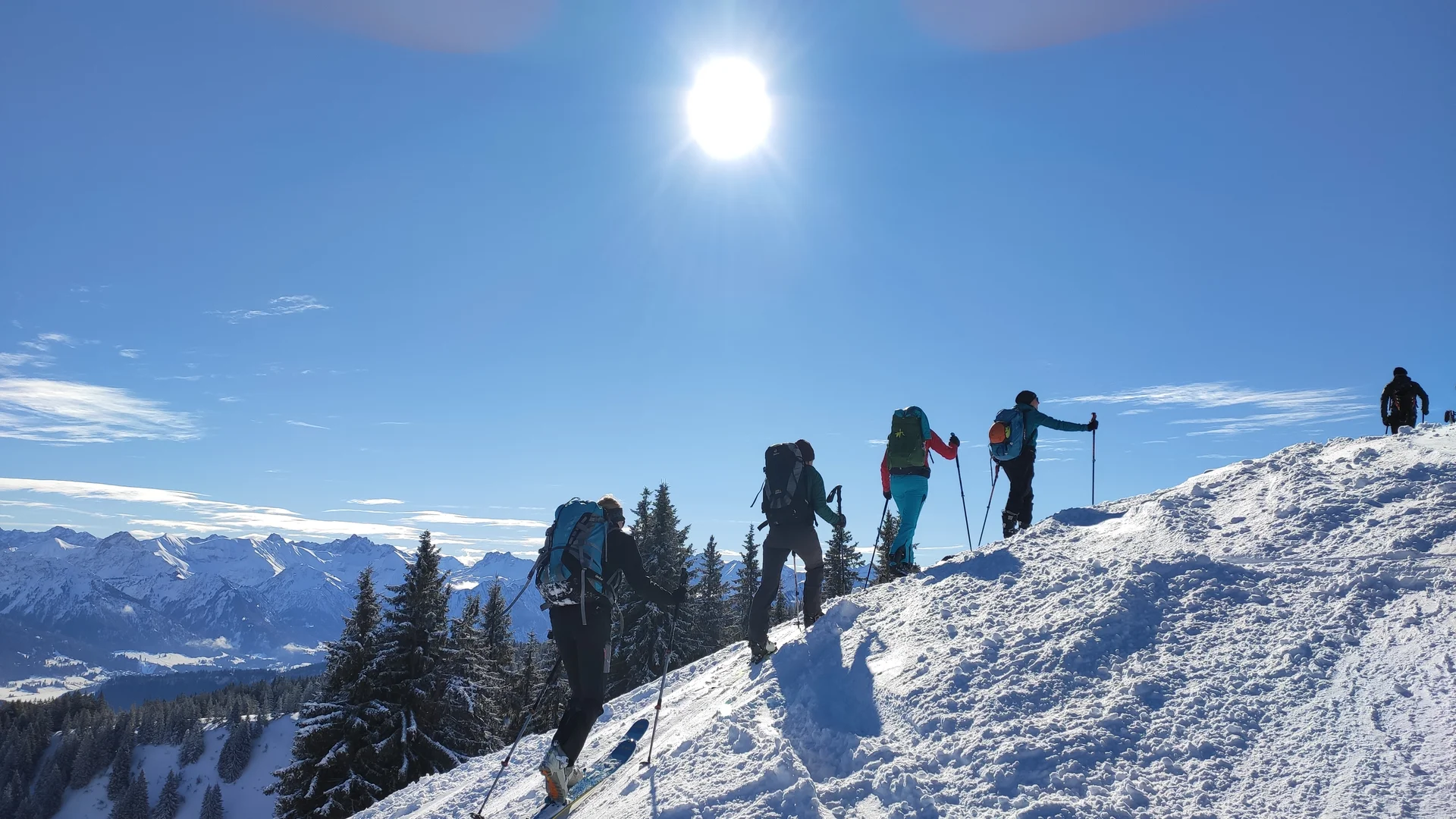 Beim Aufstieg | © DAV/Marvin Hausmann