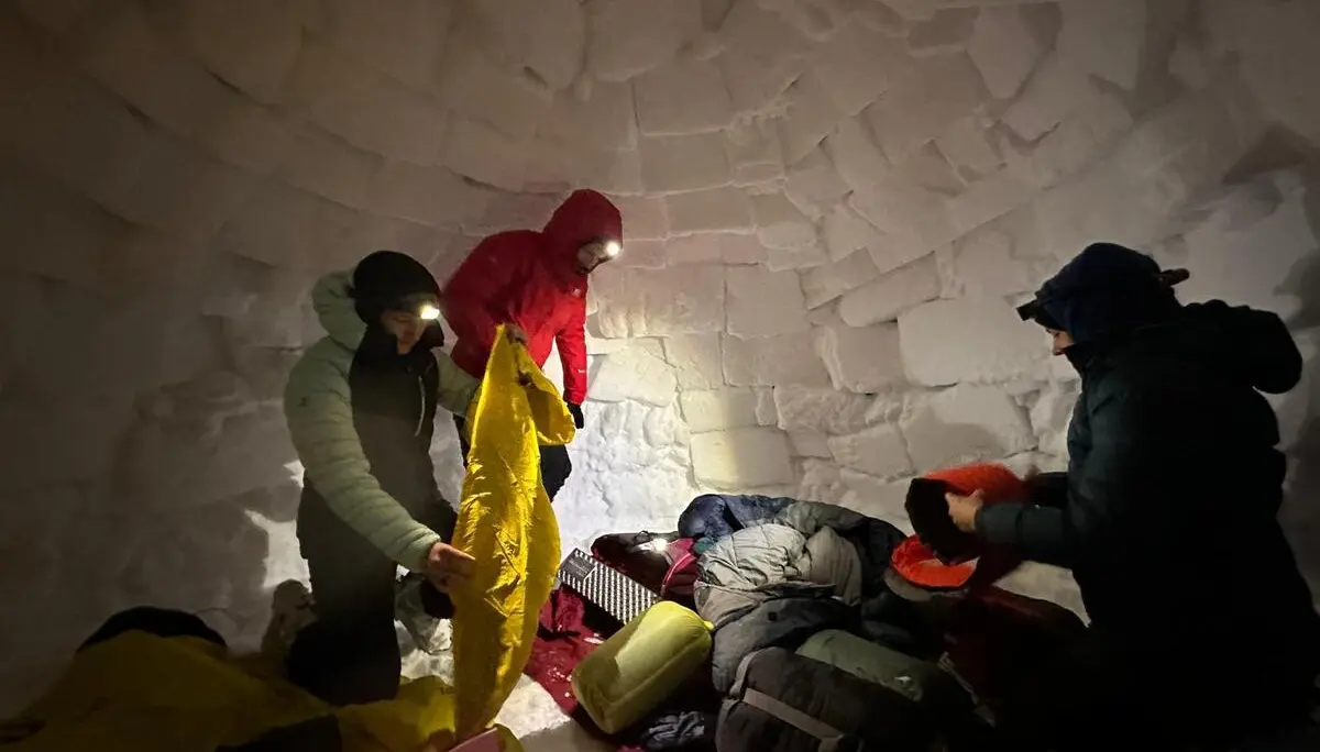 Die jungen Wilden auf Iglutour | © DAV/Vera Langguth