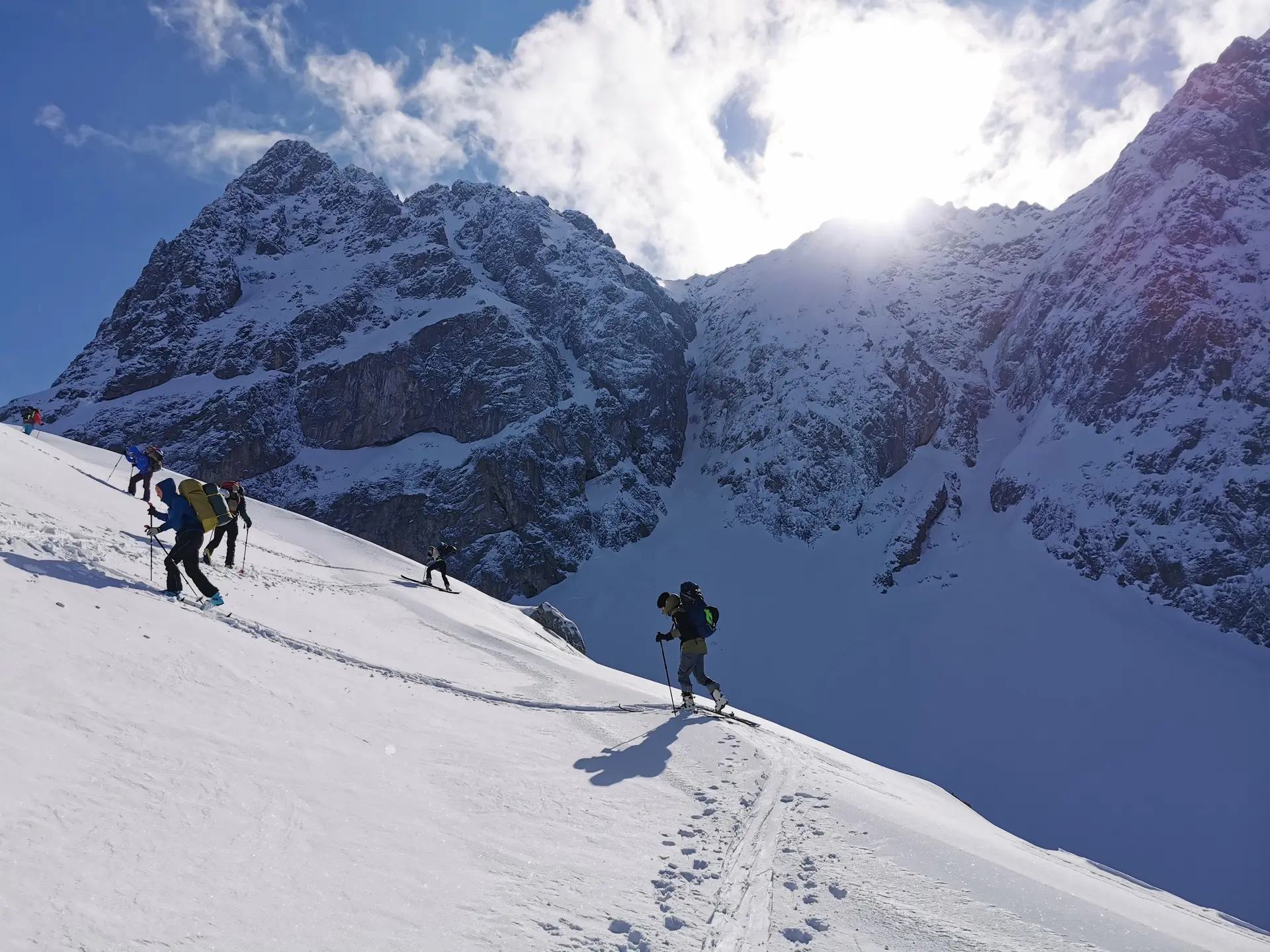 Die jungen Wilden auf Iglutour | © DAV/Vera Langguth