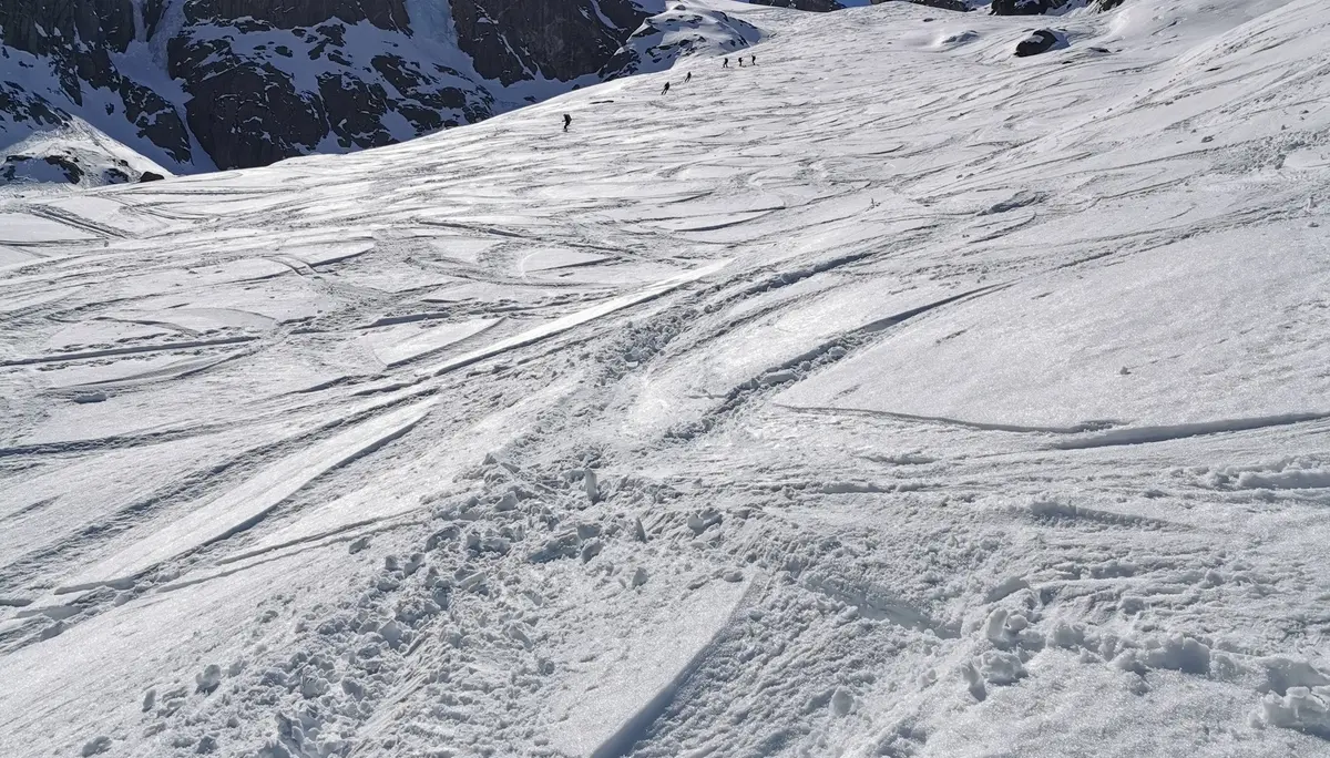 Die "Jungen Wilden" unterwegs zum Tourentraum bei Kaiserwetter | © DAV/Vera Langguth