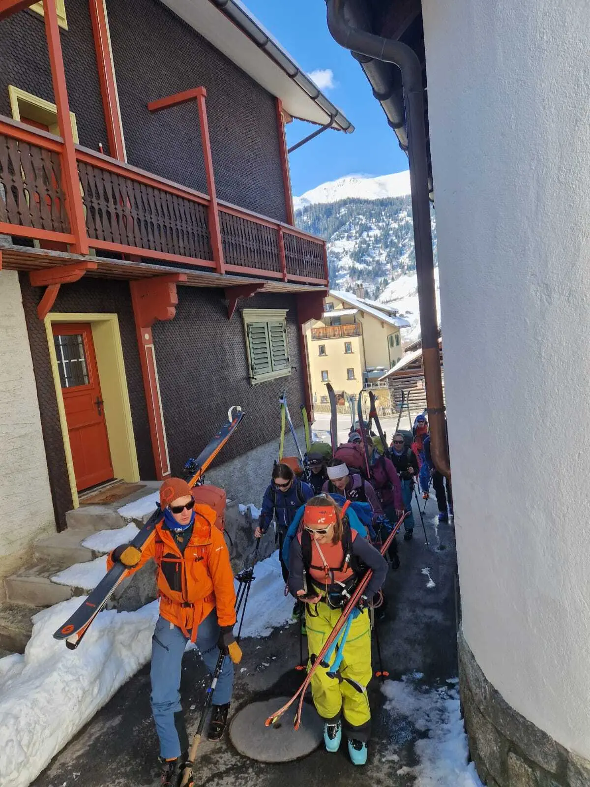 Die "Jungen Wilden" unterwegs zum Tourentraum bei Kaiserwetter | © DAV/Vera Langguth