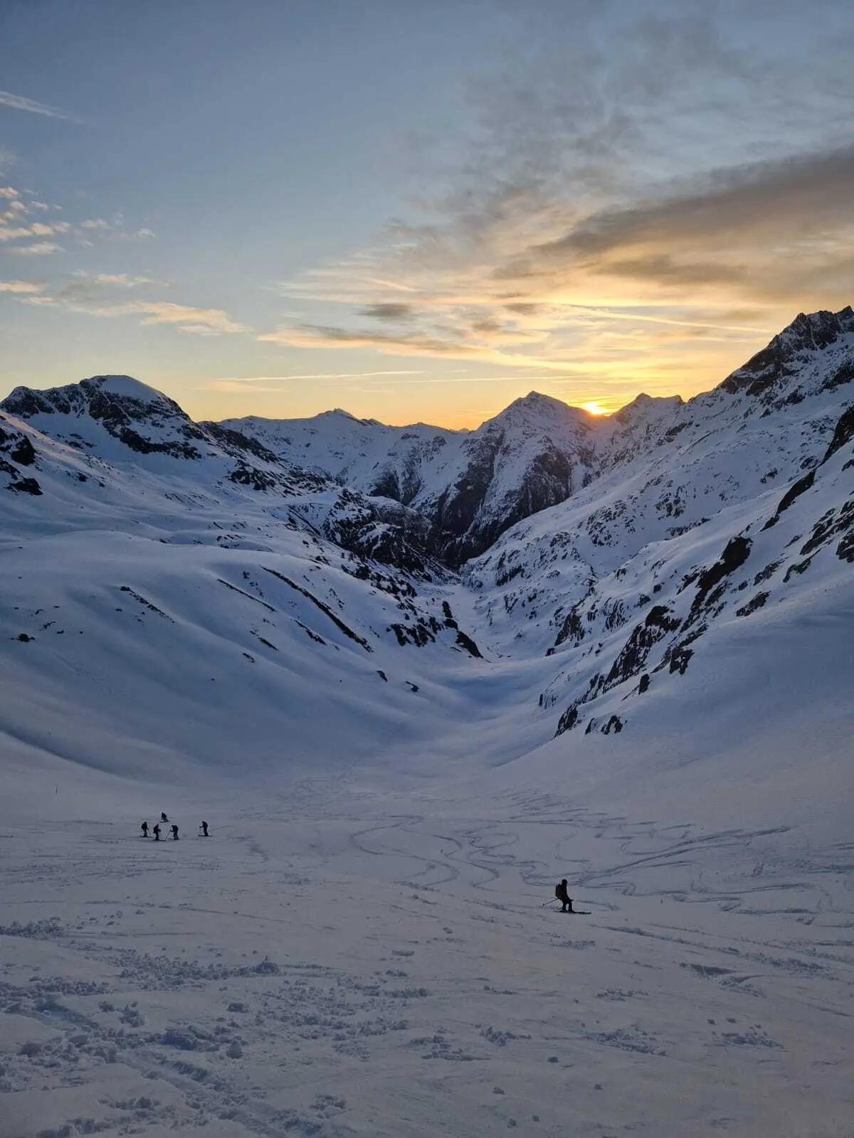 Die "Jungen Wilden" unterwegs zum Tourentraum bei Kaiserwetter | © DAV/Vera Langguth