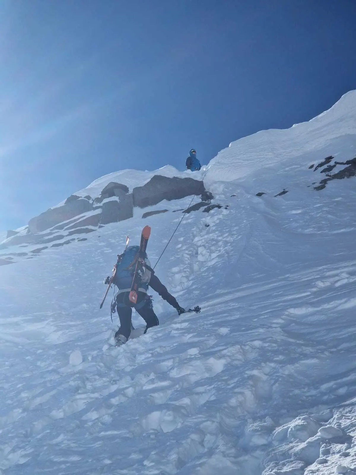 Die "Jungen Wilden" unterwegs zum Tourentraum bei Kaiserwetter | © DAV/Vera Langguth