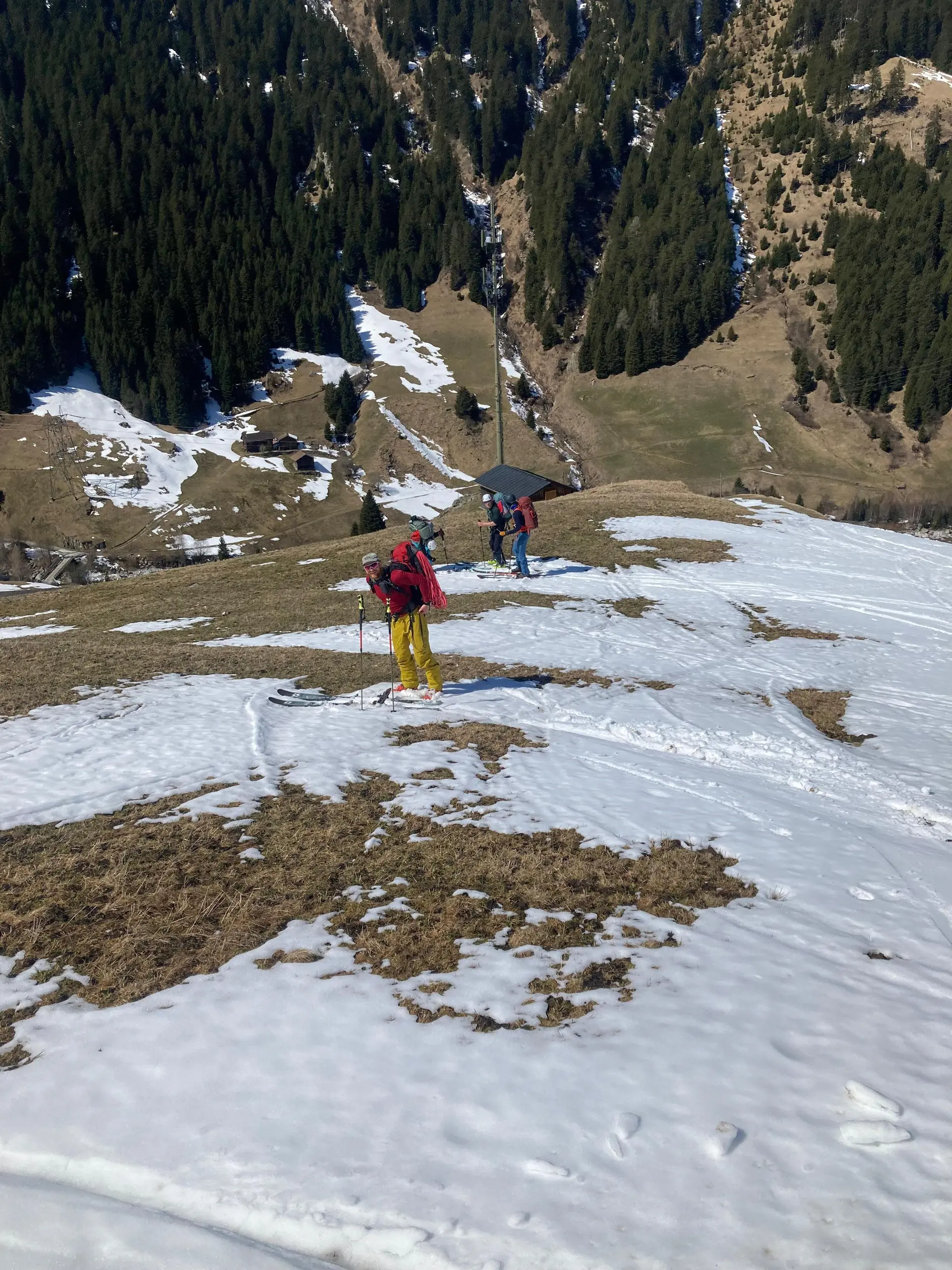 Die "Jungen Wilden" unterwegs zum Tourentraum bei Kaiserwetter | © DAV/Vera Langguth
