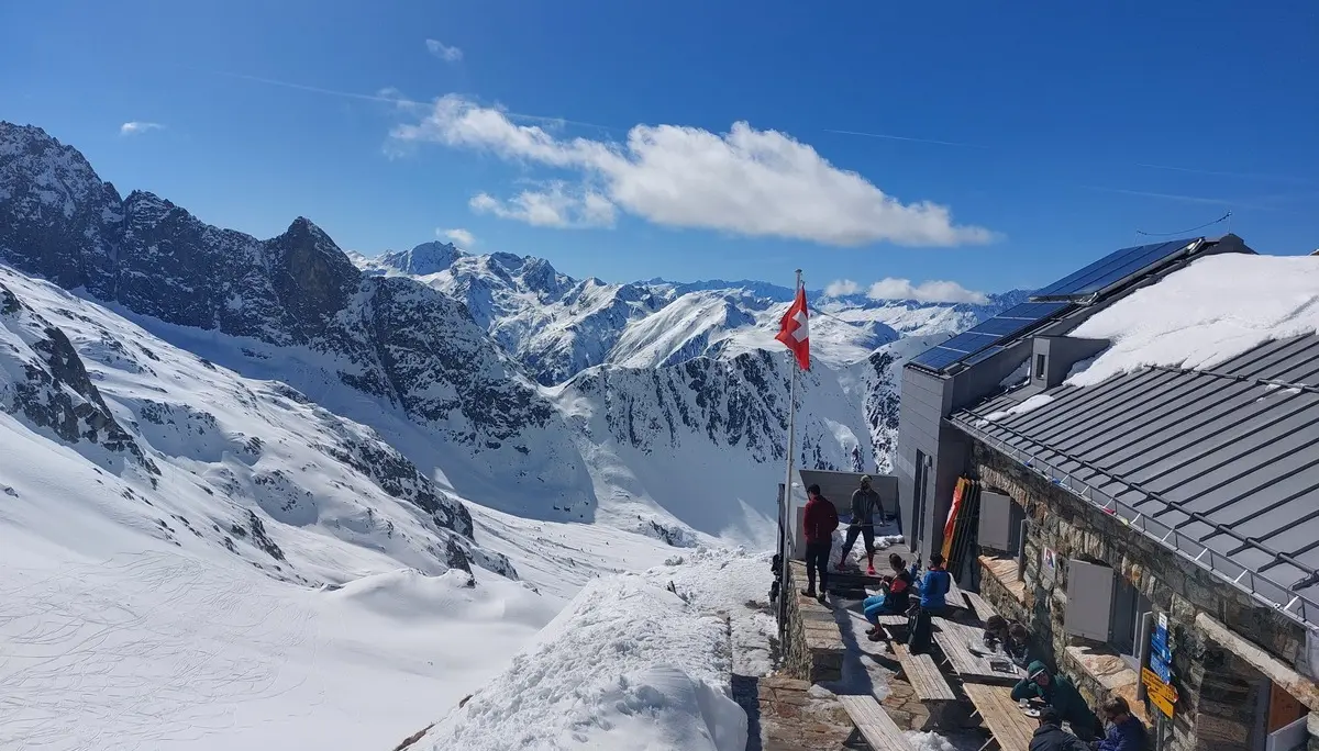 Die "Jungen Wilden" unterwegs zum Tourentraum bei Kaiserwetter | © DAV/Vera Langguth