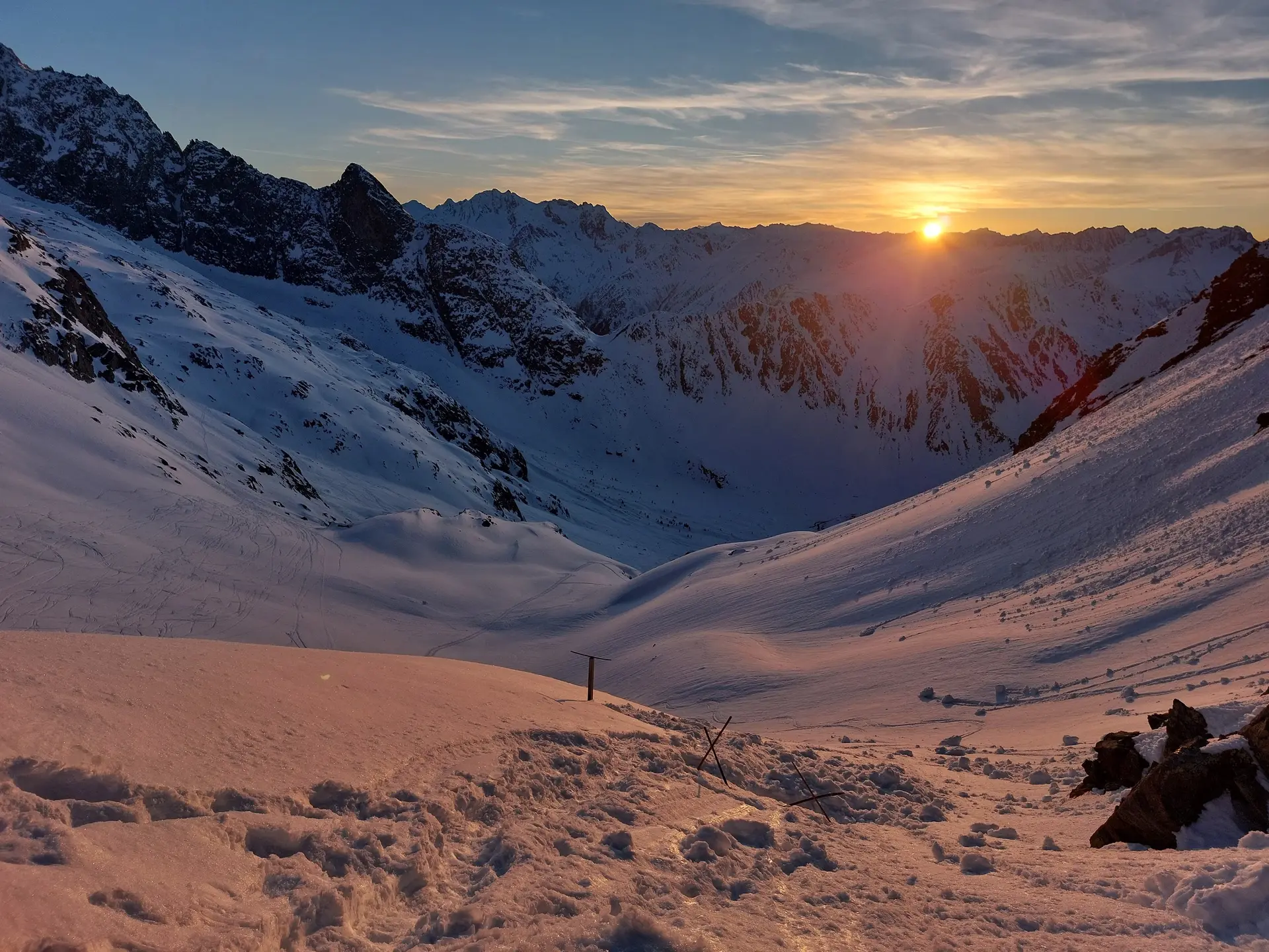 Die "Jungen Wilden" unterwegs zum Tourentraum bei Kaiserwetter | © DAV/Vera Langguth