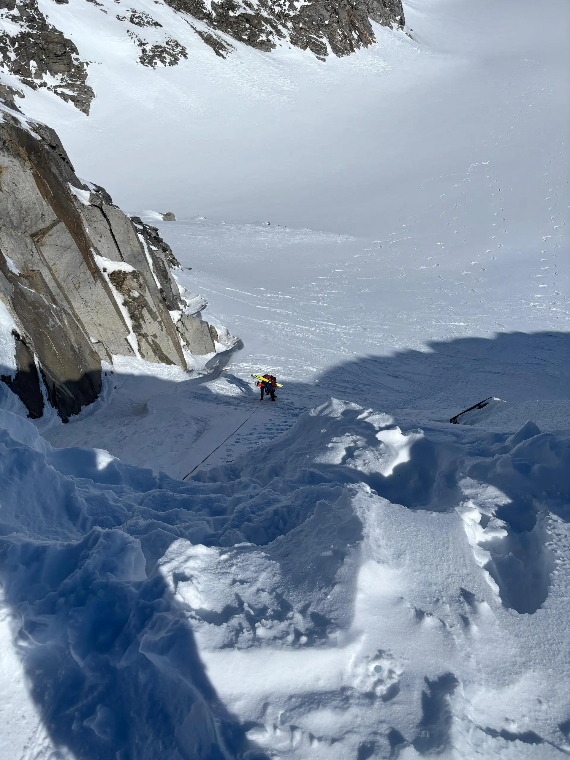 Die "Jungen Wilden" unterwegs zum Tourentraum bei Kaiserwetter | © DAV/Vera Langguth