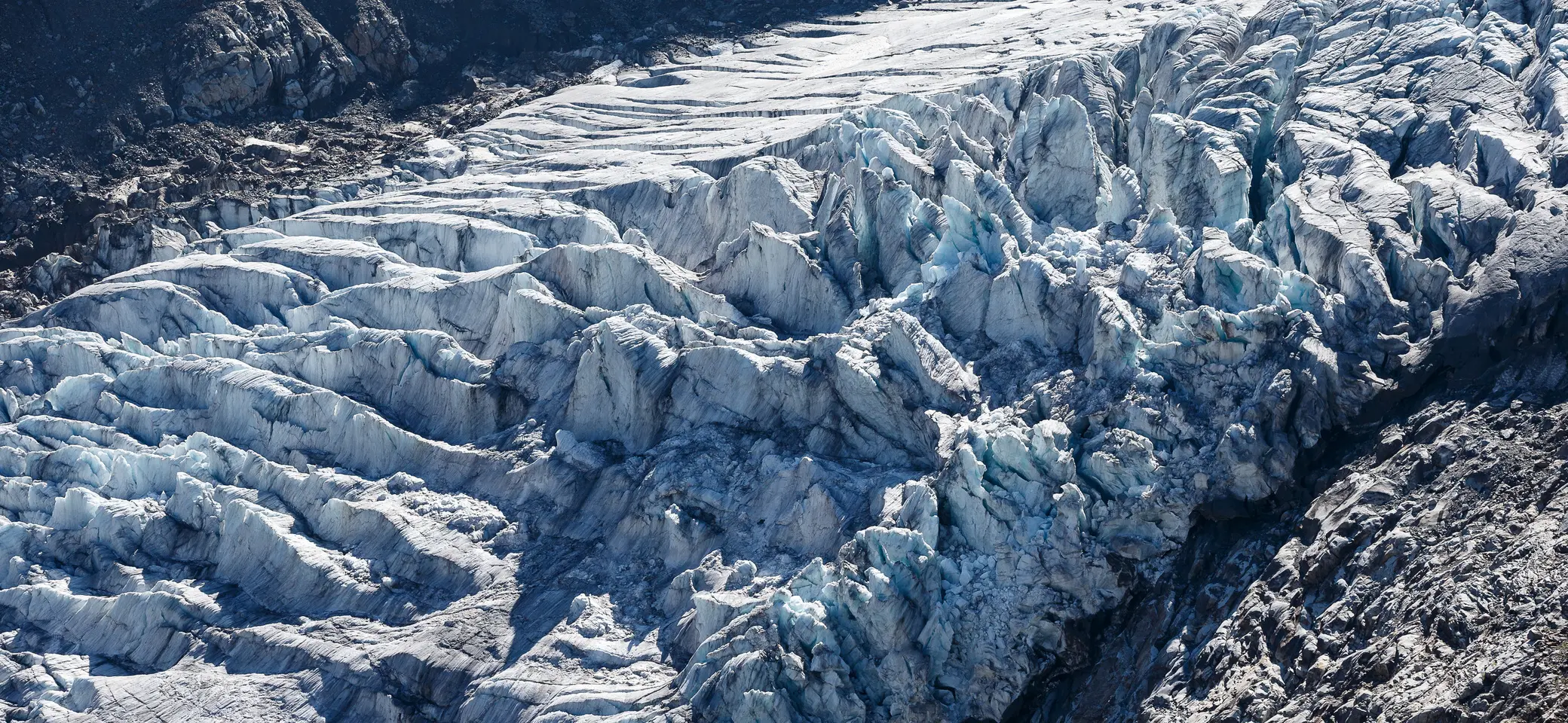Bei Hochtouren sind die Folgen des Klimawandels stark zu sehen | © DAV / Marco Kost